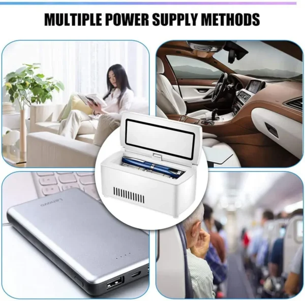 insulin cool fridge insulin pen travel cooler mini drug refrigerator case