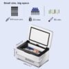 insulin cooler travel box, portable mini drug refrigerator usb rechargeable, battery diabetic box with handle with lcd display