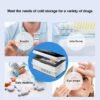 insulin cooler travel box, portable mini drug refrigerator usb rechargeable, battery diabetic box with handle with lcd display