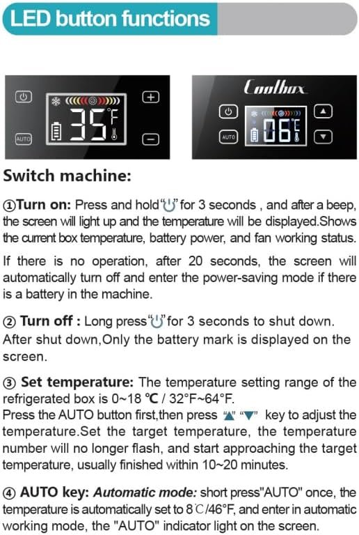 insulin cooler travel box, portable mini drug refrigerator usb rechargeable, battery diabetic box with handle with lcd display